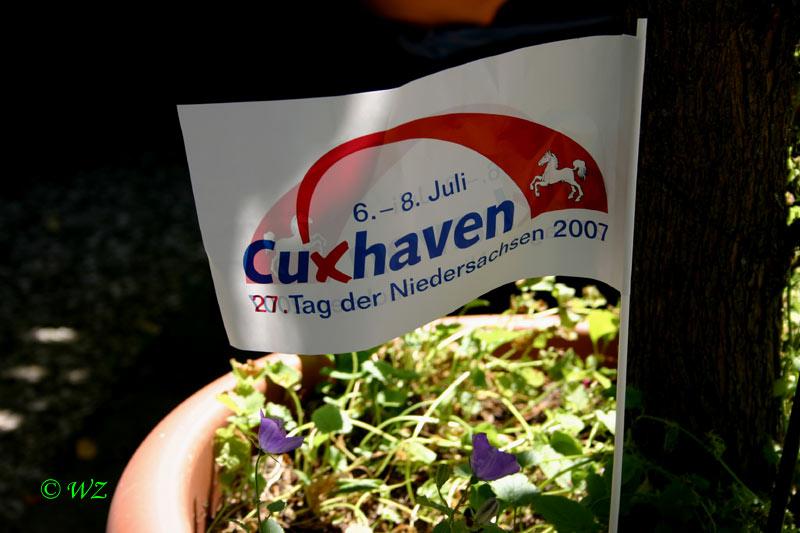 niedersachsen022 Reklame fr Cuxhaven. Hier findet im nchsten Jahr der 27. Tag der Niedersachsen statt.